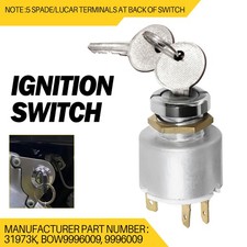 Ignition Switch 3 Position & 2