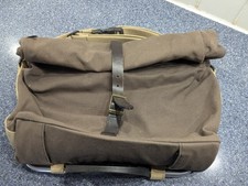 Borough Roll Top Rack Bag in Waxed Canvas