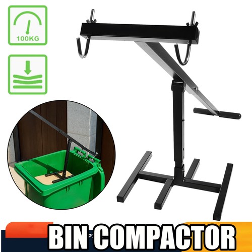 Wheelie bin compactor rubbish - compactor,