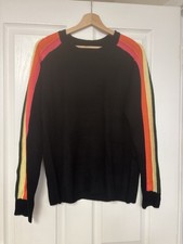 Black Rainbow Sleeve Jumper