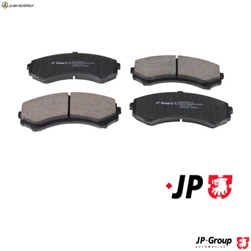 Brake pad set - pad, disc