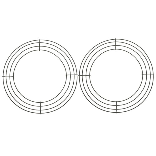 2pcs wreath frame round - 2pcs,