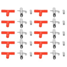 10Sets Rabbit Drinking Equipment Automatic Nipple Drinkers for Cages