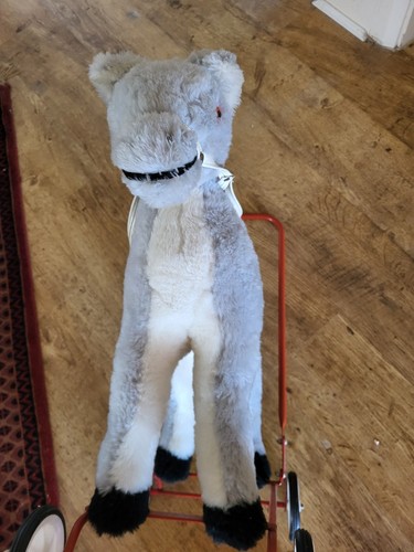 Vintage toy horse - vintage, on
