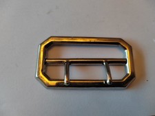 60mm  Chrome Belt Buckle British Made for Standard Dress Cloth Belts STD108