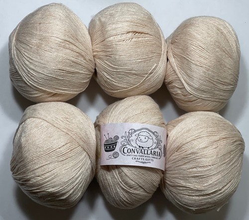 6x50g pure cashmere - pure,