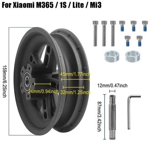 Aluminum hub inch - aluminum,