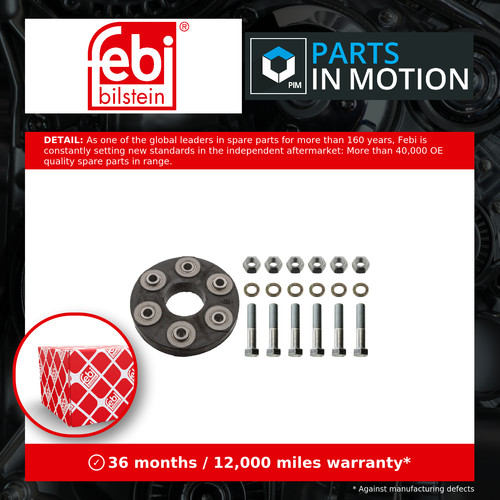 Propshaft joints front - 2x, or