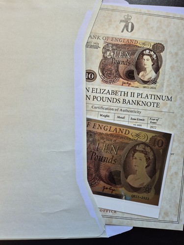 2022 ten pounds - £10,
