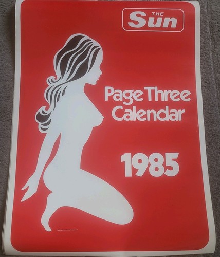 Sun page calendar 1985 - calendar,