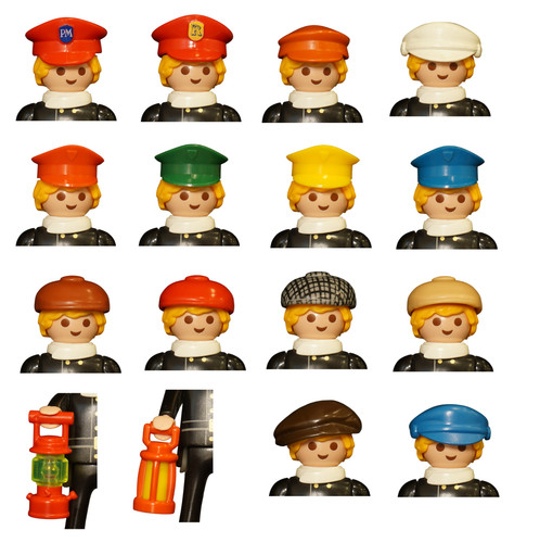 Playmobil conductor hat cap - conductor,