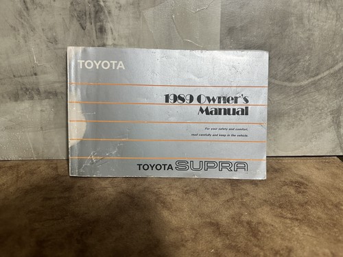 1989 toyota supra owner - toyota,