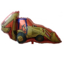 Yellow JCB Excavator Digger