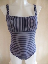 Nip Tuck Swim multi fit cup tum control un'wired cup swimming costume Size 10