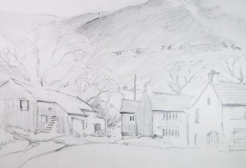 Original pencil drawing - original,