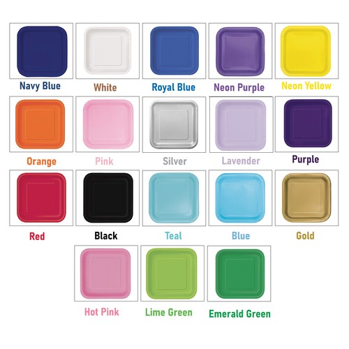 Solid colour paper party - solid,