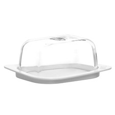 Butter dish with GLASS Lid