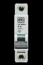 MK 45 AMP CURVE B 6kA MCB