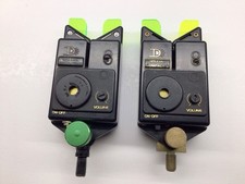 Vintage Efgeeco Special Compact Bite Alarms X2 Used Carp Fishing Gear