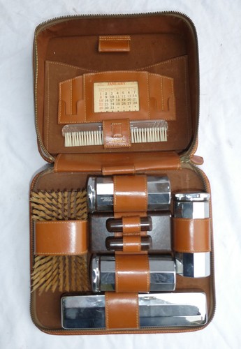 Vintage leather gentlemans - leather,