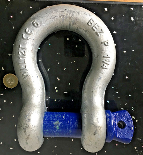 Wll12t bow shackle - wll12t,, d