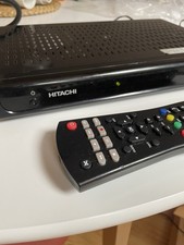 Hitachi HDR505 Freeview Plus Set Top Box 500gb HDD Hard Drive Recorder Remote