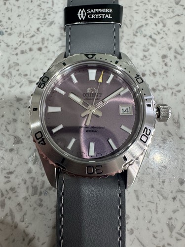Orient mako 40mm - mako, lilac