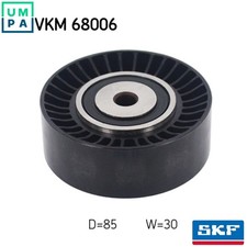 DEFLECTIONGUIDE PULLEY VRIBBED