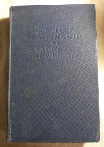 Nicholls seamanship and - nicholls's,