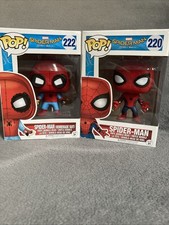 RARE & VAULTED Spiderman Homecoming Funko Pop Bobble head Bundle 2x Joblot