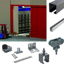Sliding heavy door kit - door,