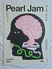 PEARL JAM London poster for cancelled show on 29th June 2024