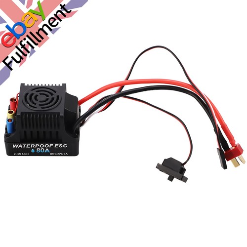 80a brushless waterproof esc - 80a,