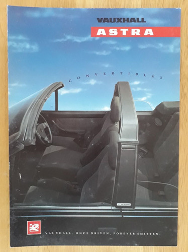 Vauxhall astra convertibles - vauxhall,