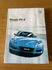 Mazda RX8 Owners Manual 