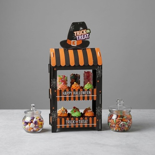 Orange black sweet stand - sweet,