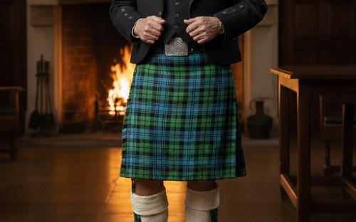 Scottish kilt campbell tartan - scottish,