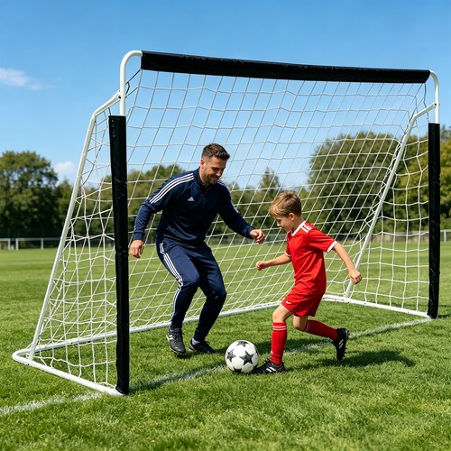 5ft football goal portable - 8*5ft,