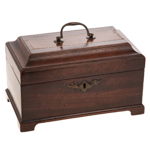 George iii marquetry mahogany - iii,