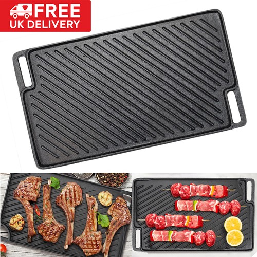 Reversible cast iron griddle - reversible,