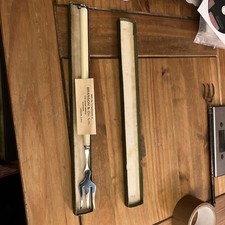 Vintage Toasting Fork In Original Box. chrome Plate. Branson & Co. Clapham
