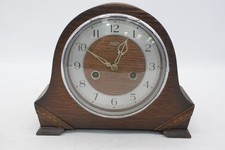 Vintage Smiths Enfield Mantel Clock with Key and Chime