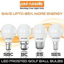 LED Golf Ball Mini Globe Bulbs
