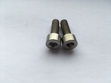 RRRacing Titanium Aprilia RS 125 Exhaust Manifold Bolts RS125 1999 - 2012