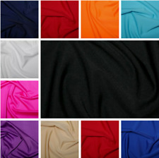 Lycra Fabric Plain Coloured 4 Way Stretch Dancewear Swimwear 150cm Wide