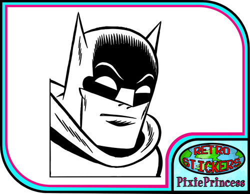 Batman vinyl sticker - batman,