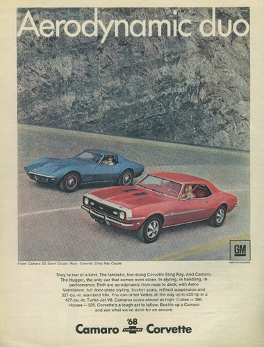 Aerodynamic duo corvette - aerodynamic,