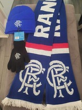 Rangers  Scarf  Hat and glove