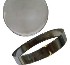 ukscooters VESPA PX SPEEDOMETER GLASS 100MM NEW SPEEDO METAL CHROME RIM 10CM