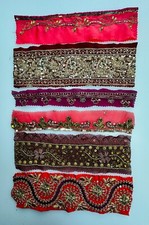 6 Sari/Saree Edging 10' Strips